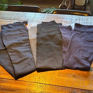 lululemon athletica Women's Leggings Bundle in Black, Gray, and Navy